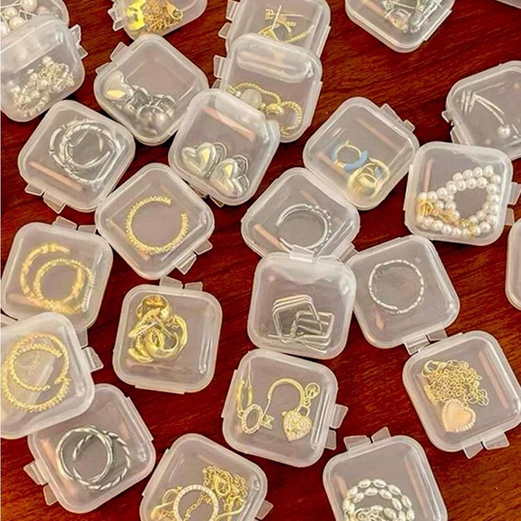 Jewelry box 20 pcs Plastic Storage Box - Picture 4 of 5